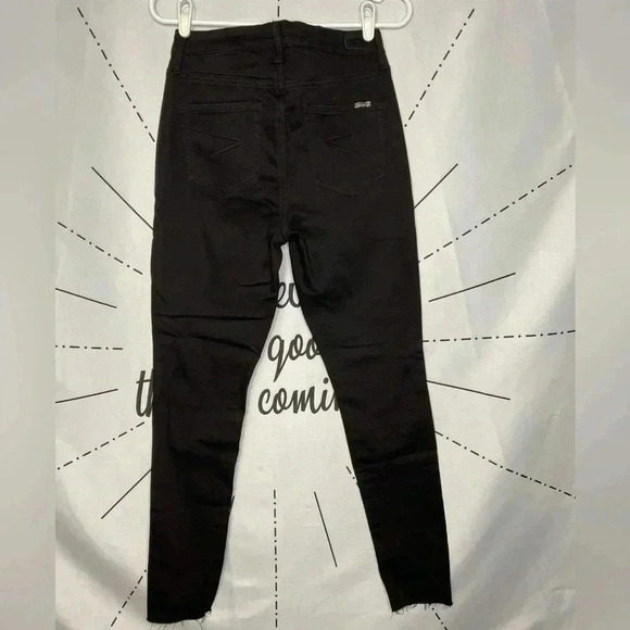 Seven7 Limited Edition Mid Rise Skinny Raw Hem Stretchy Pockets - Picture 5 of 5